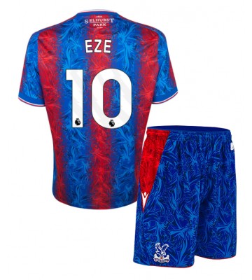 Crystal Palace Eberechi Eze #10 Hemmakläder Barn 2024-25 Kortärmad (+ Korta byxor)